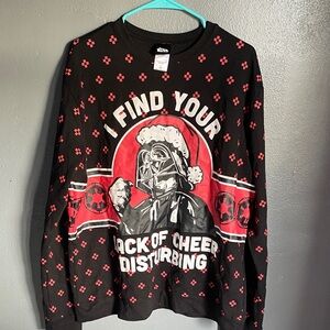 Star Wars Black and Red Crewneck Sweater